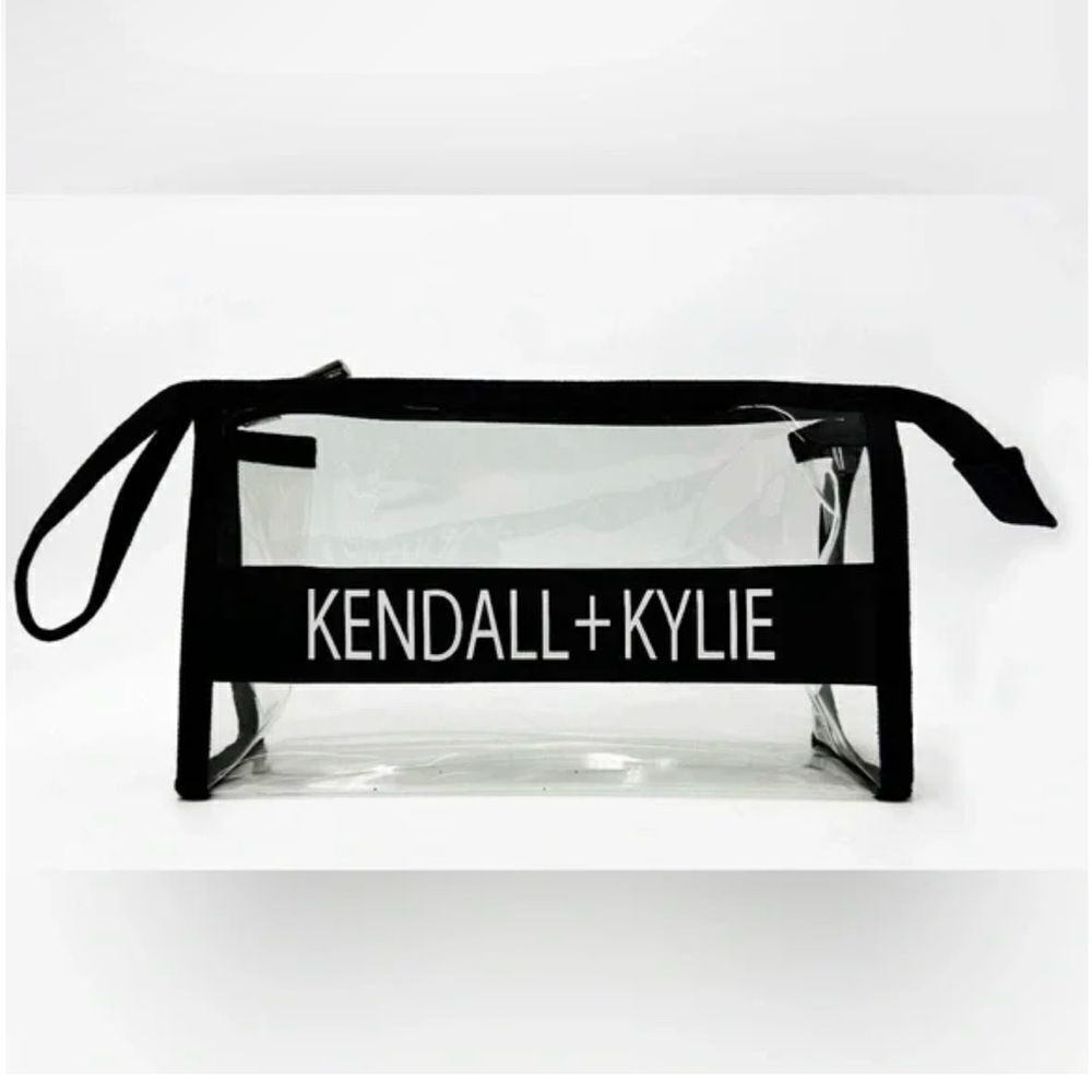 KENDALL + KYLIE NWOT CLEAR COSMETIC POUCH